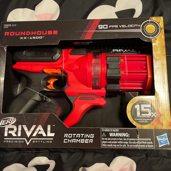 Nerf Rival Roundhouse XX-1500 Red Blaster